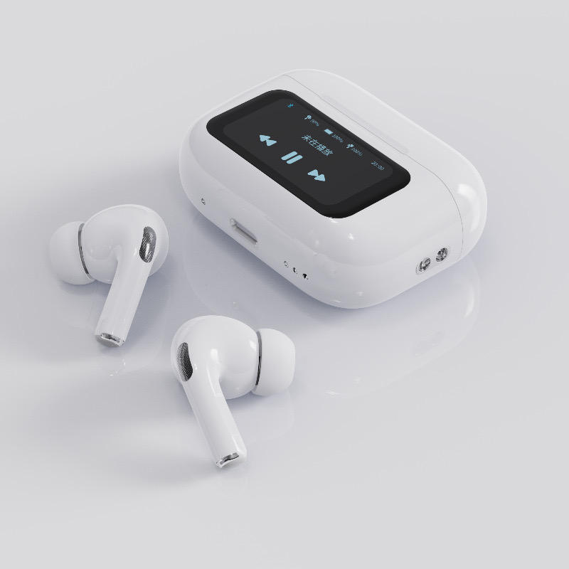 Museeq V5.4 ANC + ENC Bluetooth écouteur avec son HIFI qualité de vie écran tactile LED étanche TWS écouteurs sans fil écouteur