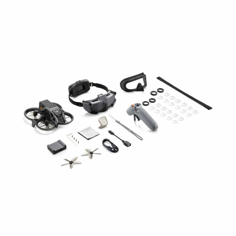 Avata Pro-View Combo drone pour DJI Explorer Combo dron contrôle de mouvement intuitif quadrirotor double 1080p micro-OLED écrans UAV